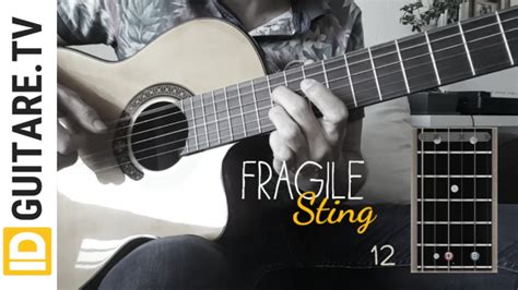 Fragile Sting Acoustic Guitar Cover Chords Tuto Guitare Youtube