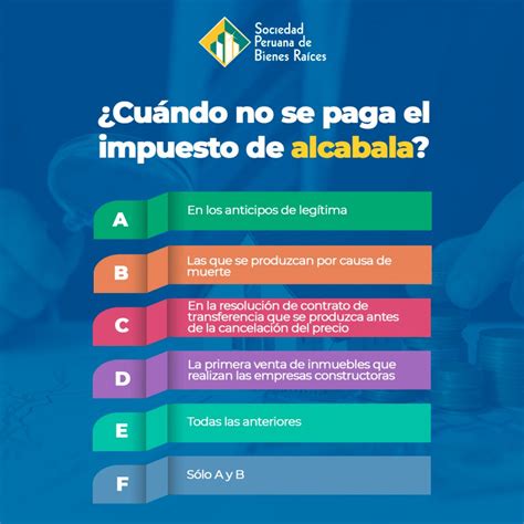 El Impuesto De Alcabala El Blog Inmobiliario N Del Per Sociedad