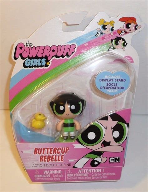 Buttercup The Powerpuff Girls Action Figure Toy New Sealed 2016 Doll