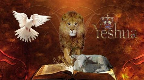When The Lamb Of Passover Opens The Scroll Lion Of Judah Lion And