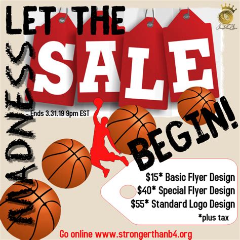Copy Of March Madness Sale Postermywall