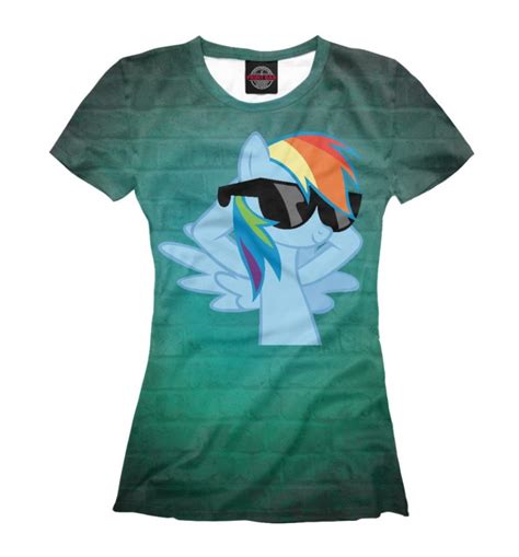 My Little Pony Rainbow Dash T Shirt High Quality Graphic Etsy