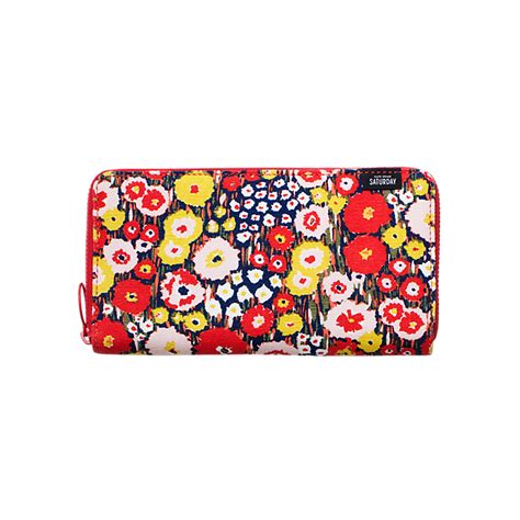Zip-Around Wallet in Busy Floral - Kate Spade Saturday | Wallet, Zip around wallet, Kate spade ...