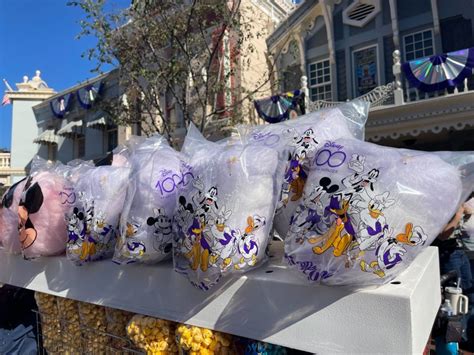Disney100 Cotton Candy Bags Now Available At Carts Around Disneyland