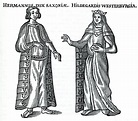Sachsenherzog Hermann Billung und seine Ehefrau Hildegard von der ...