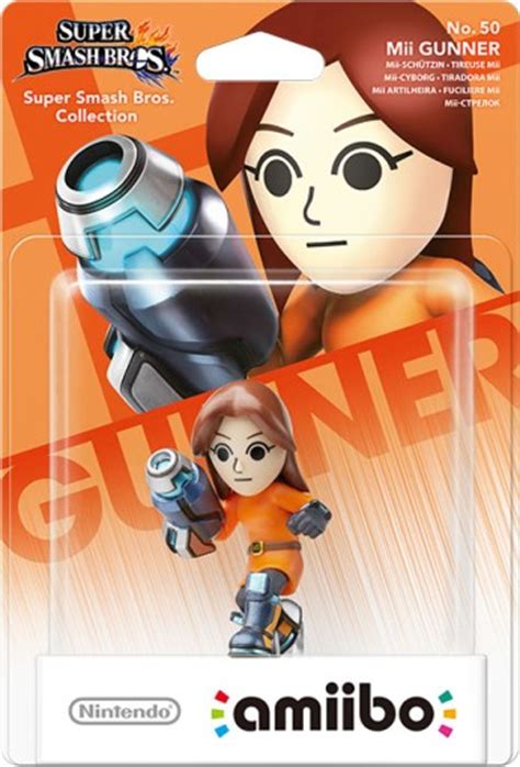 Mii Gunner Amiibo Super Smash Bros Collection Nintendo