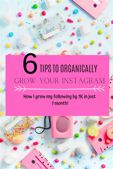 How To Organically Grow Your Instagram Following I Have 6 Tips That