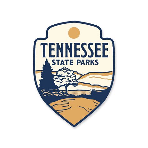 Tnsp Crest Logo Magnet Tennessee State Parks Online T Shop