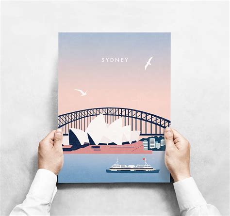 Sydney Poster Eco Travel Poster