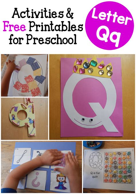 The berber latin alphabet (berber languages: Letter Q activities for preschool - The Measured Mom