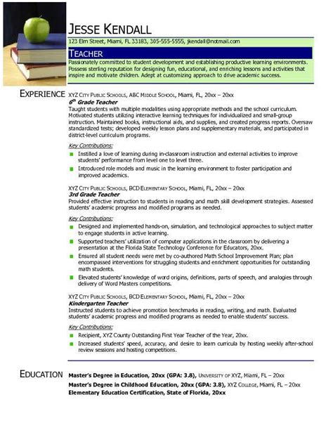 Use this successful teacher resume to jumpstart your resume and make sure you bring your want to create a professional, beautiful teacher resume that impresses school administrators? Find Your Best Teacher Resume Samples 2018 | Resume ...