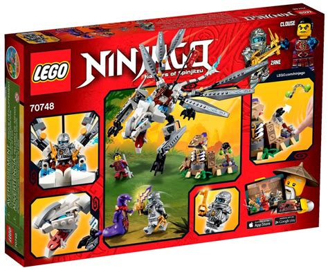 Lego Ninjago 70748 Pas Cher Le Dragon De Titane