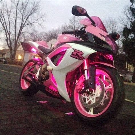 Power Woman Pink Motorcycle Sports Bikes Motorcycles Pink Bike