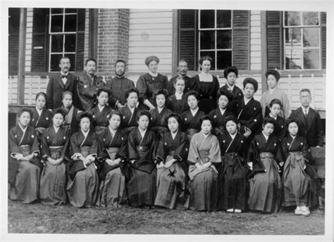 Graduating Class From Missionary School In Japan — Calisphere