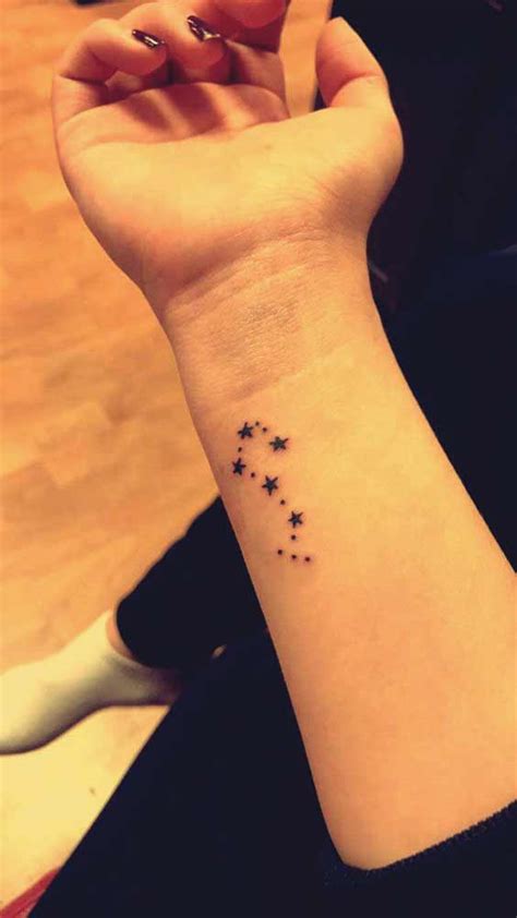 25 Scorpio Constellation Tattoo Designs Ideas And Meanings Tattoo Me Now