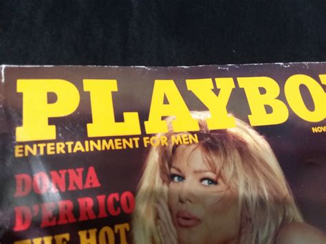 Playbabe MAGAZINE November DONNA D ERRICO Playmate ULRIKA ERICSSON EBay