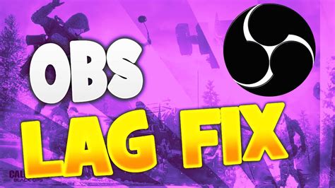 OBS Lag Fix BEST Settings For Low End Computers YouTube