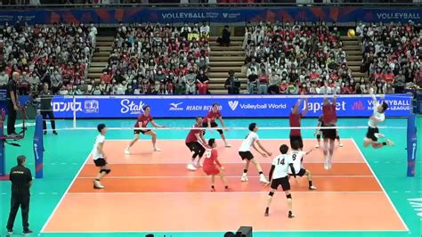 Yuji Nishida Amazing Spiking In Canada Japan Volleyball Vnl Youtube