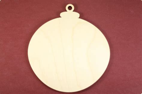Ornament Round Shape Unfinished Wood Laser Cut Shapes Crafts Variety Of