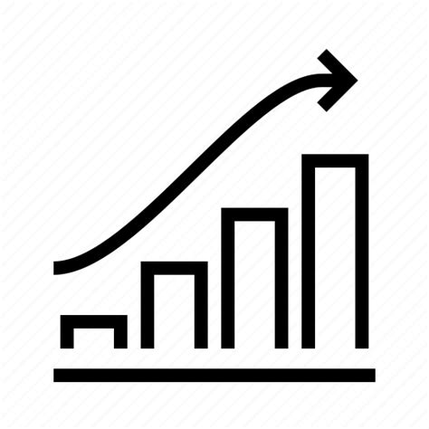Arrow Bar Chart Icon Download On Iconfinder
