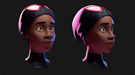 Artstation Spiderverse Procedural Shader Renato Aguilante Stylized