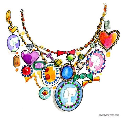 Image Result For Jewellery Illustration Jewelry Illustration
