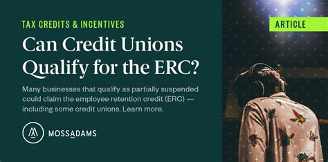 Credit Unions And Employee Retention Credits ERC Credits