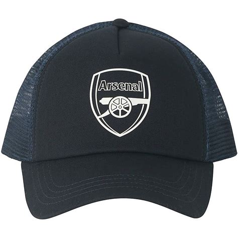Arsenal Essentials Navy Crest Cap Official Online Store