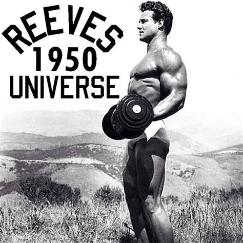 Steve Reeves Mr Universe 1950 Aesthetics Goldeneraunite Training