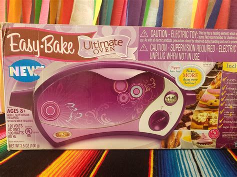 Popularity Easy Bake Oven With Pans 3 Mixes And Pan Pusher