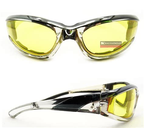 Chrome Biker Motorcycle Transition Sunglasses Goggles Women Ladies Day Night Ebay