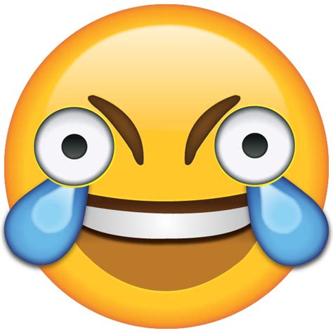 Crying Laughing Emoji Png Clipart Png Mart