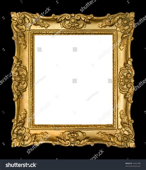 Ornate Antique Gold Frame Stock Photo 16431088 Shutterstock