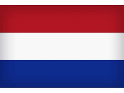 Netherlands Large Flag Png Transparent Image