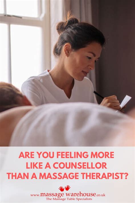 Why Its Important To Be Your Clients Massage Therapist And Not Their Counsellor In 2020