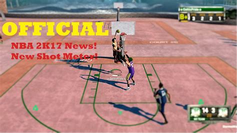 Official Nba 2k17 News New Shot Meter Nba 2k16 Mypark Legend Gameplay
