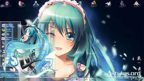 Download Hatsun Miku V10 Theme For Windows By Thomasschaefer Anime