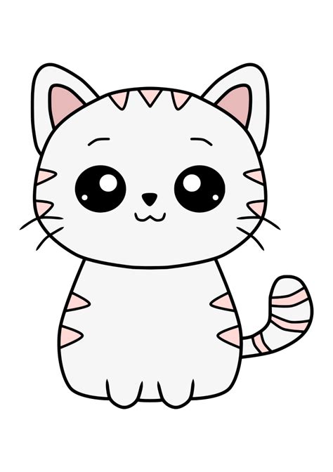 Cute Cat Clipart Free Svg File Svg Heart