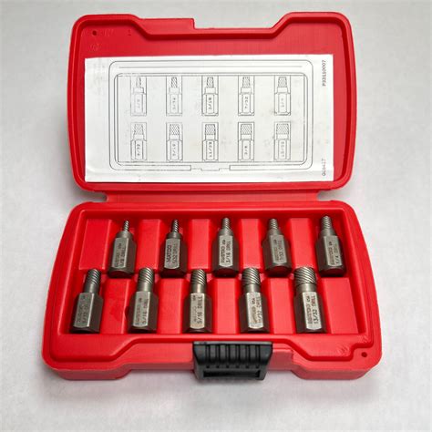 Matco 10pc Hexagonal Head Multi Spline Screw Extractor Set Sexs10 Shop Tool Swapper