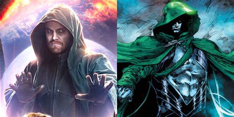 Crisis On Infinite Earths New Green Arrow Spectre Costume Is Disappointing