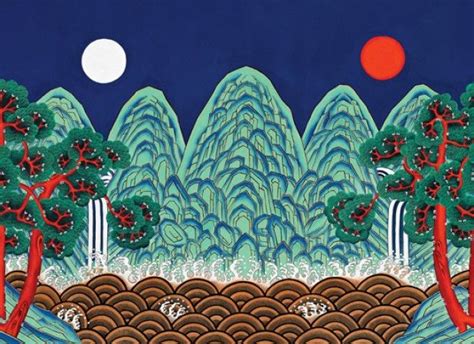 Gallery 윤숙정 전통의 위용 월간민화 예술 한국의 미술 꽃그림