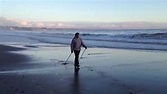 Dr Arthur Pole Walking on Santa Cruz Beach - YouTube