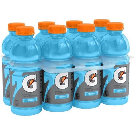 Gatorade Cool Blue Sports Drink Multipack Bottles 8 Bottles 20 Fl