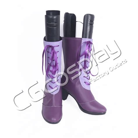Cgcos Express Anime Cosplay Shoes Shadowverse Luna Boots Cosplay Shoes