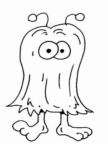 Monster Coloring Pages Funny Printable Getcolorings