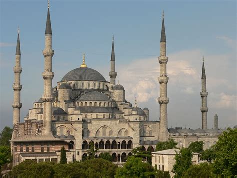 Sultan Ahmed Mosque Also Known As The Blue Mosque In Istanbul Turkey