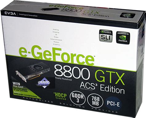 Evga E Geforce 8800 Gtx 768mb Acs3 Edition Pci E Palit Geforce 8800