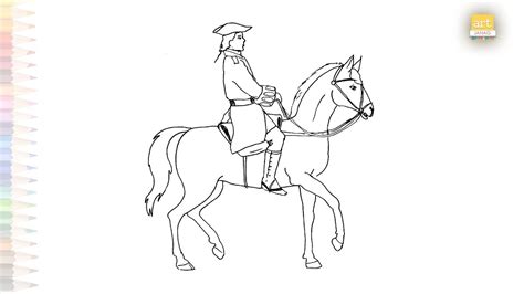 Paul Revere Drawings Video Paul Revere Drawing Easy How To Draw