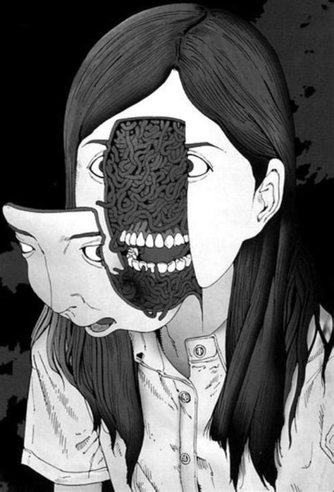 Pin By Kayla On Funny Mangaanime Faces Japanese Horror Dark Art