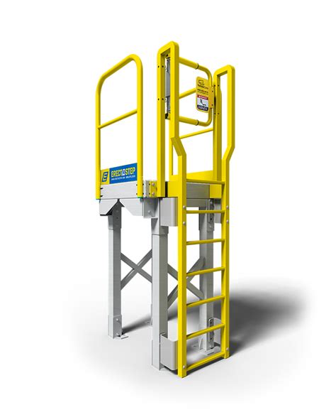 Industrial 6-Step Ladder Platform - Northern Platforms Ltd.